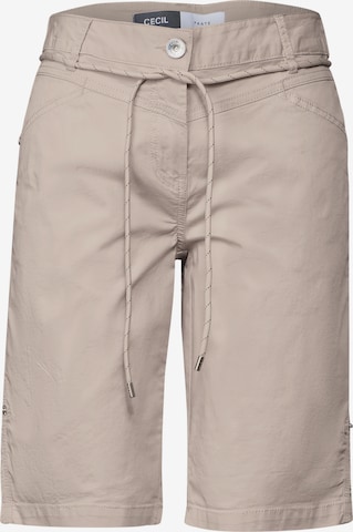CECIL Shorts in Beige: Vorderseite