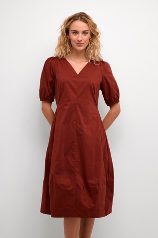 CULTURE Dress 'Antoinett' in Brown: front