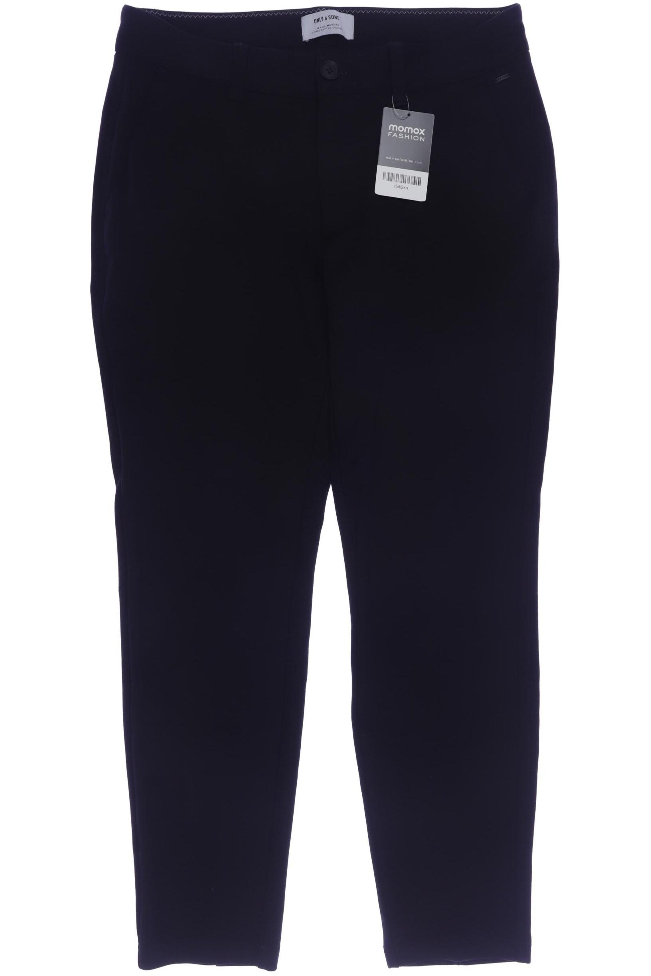 Only & Sons Stoffhose 31 in Schwarz: Vorderseite