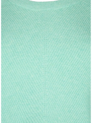 Zizzi Pullover 'CASUNNY' in Grün