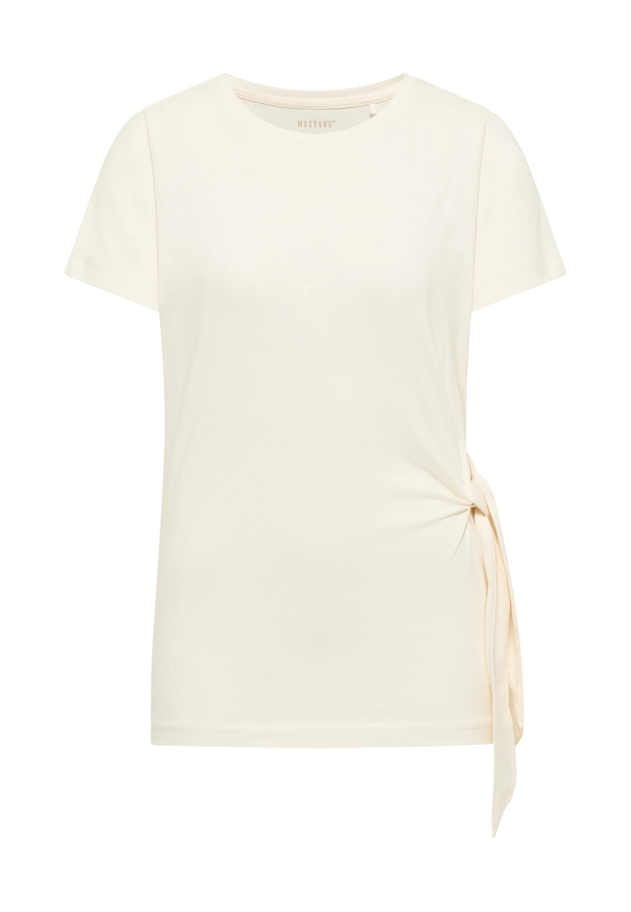 MUSTANG T-Shirt 'Style Ada' in Beige: Vorderseite
