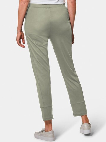 Goldner Regular Hose in Grün