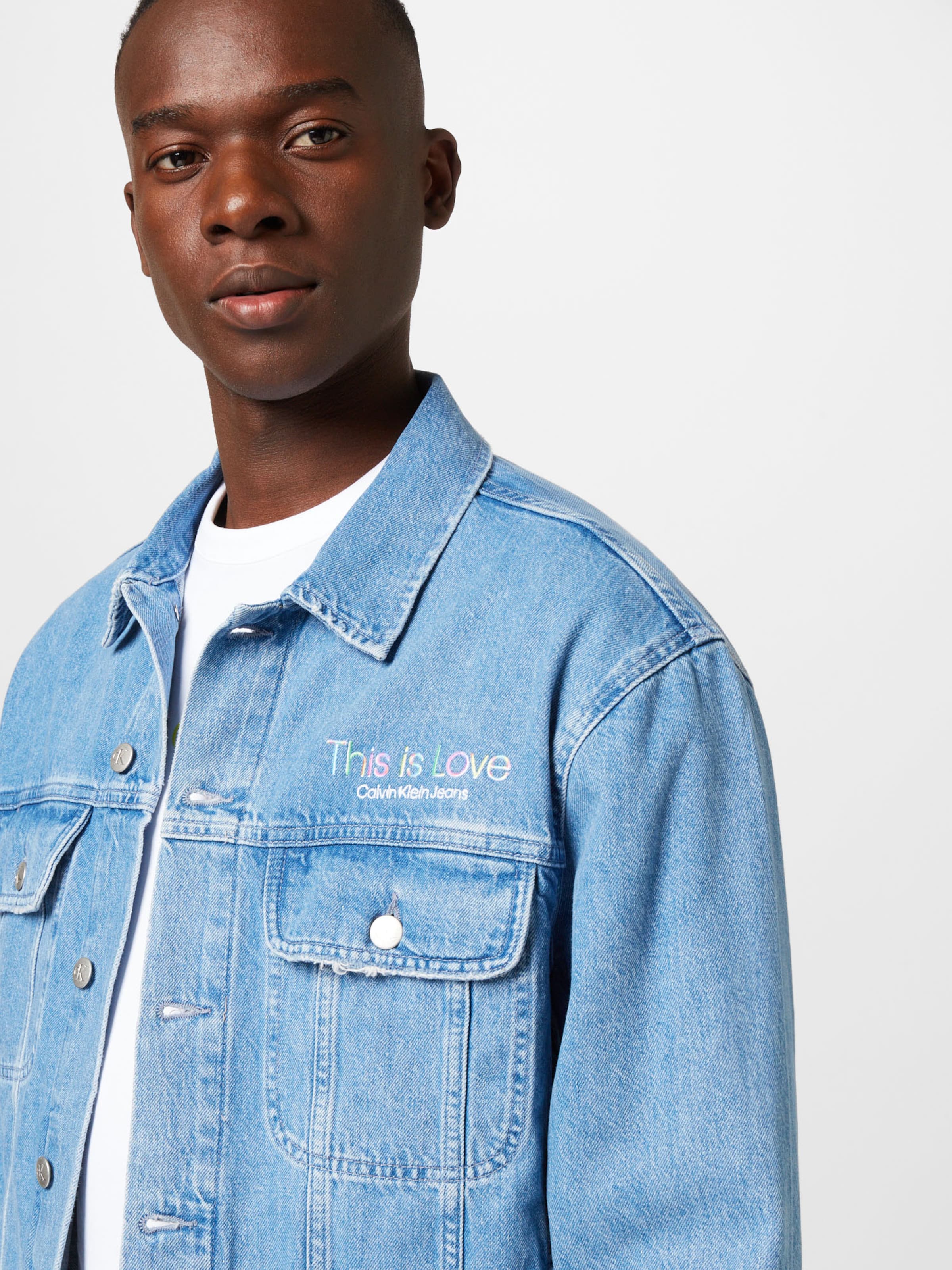 Calvin klein jeans Regular Archive Denim Jacket Blue | Dressinn