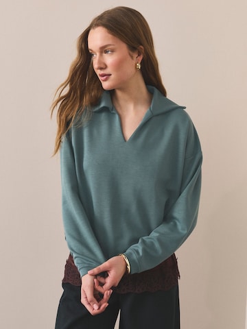 Next Mikina – modrá: přední strana