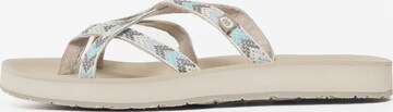 Minnetonka T-bar sandals 'Hanna' in White: front