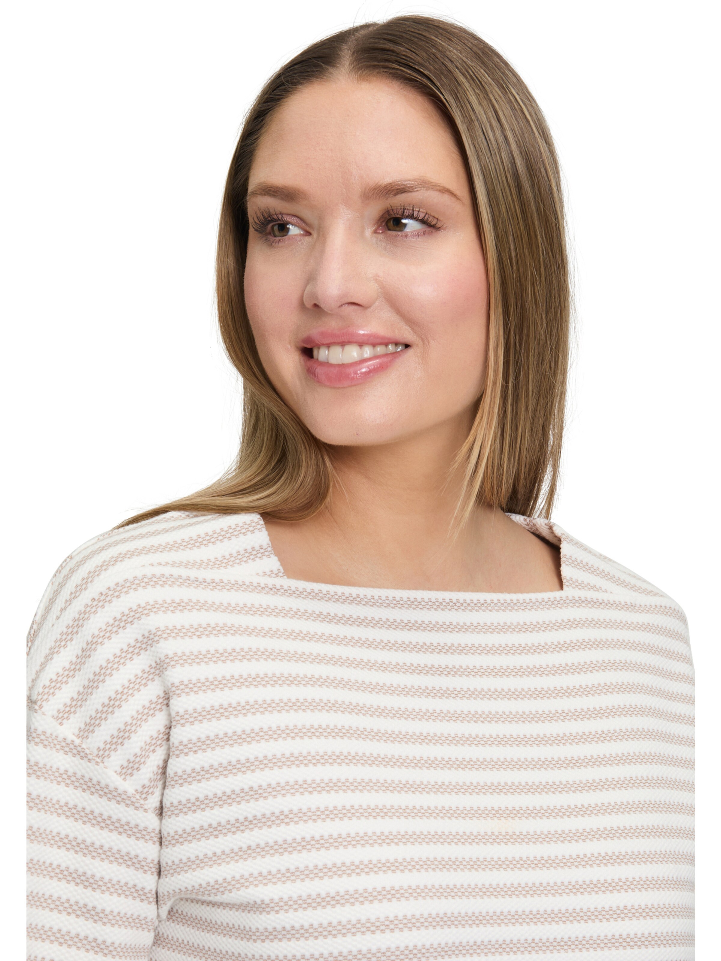 Sweat-shirt Betty & Co en beige