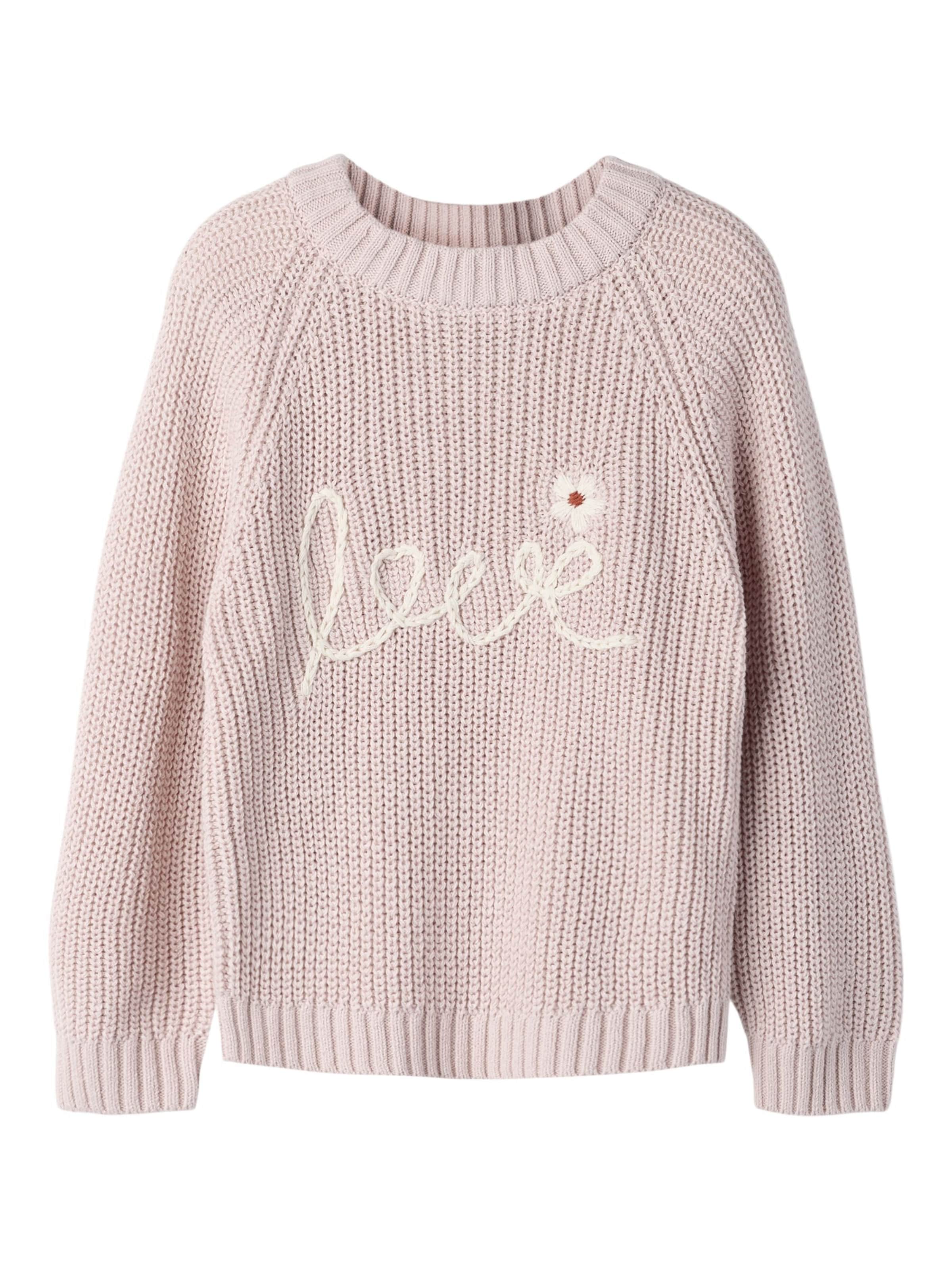NAME IT - Jersey 'NMFEMLEN' en lila: frente