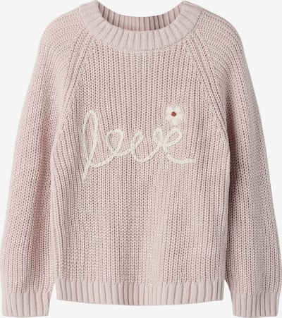 NAME IT Pulover 'NMFEMLEN' veličine 92 u pastelno ljubičasta / bijela, Pregled proizvoda