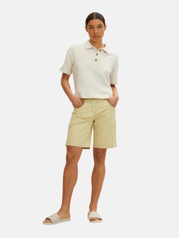 TOM TAILOR Regular Shorts in Grün: predná strana