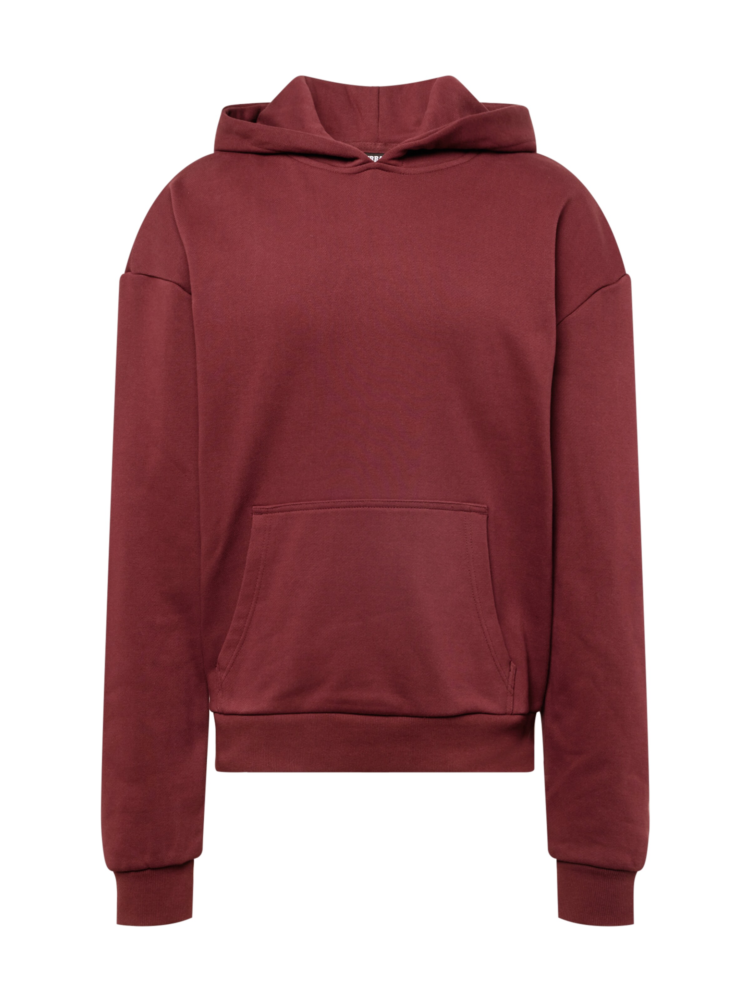 Urban Classics Μπλούζα φούτερ σε κόκκινο: μπροστά