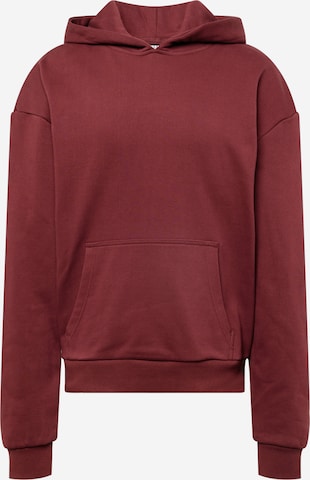 Urban ClassicsSweater majica 'Ultra Heavy' - crvena boja: prednji dio