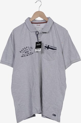 NAPAPIJRI Shirt in XXL in Grey: front