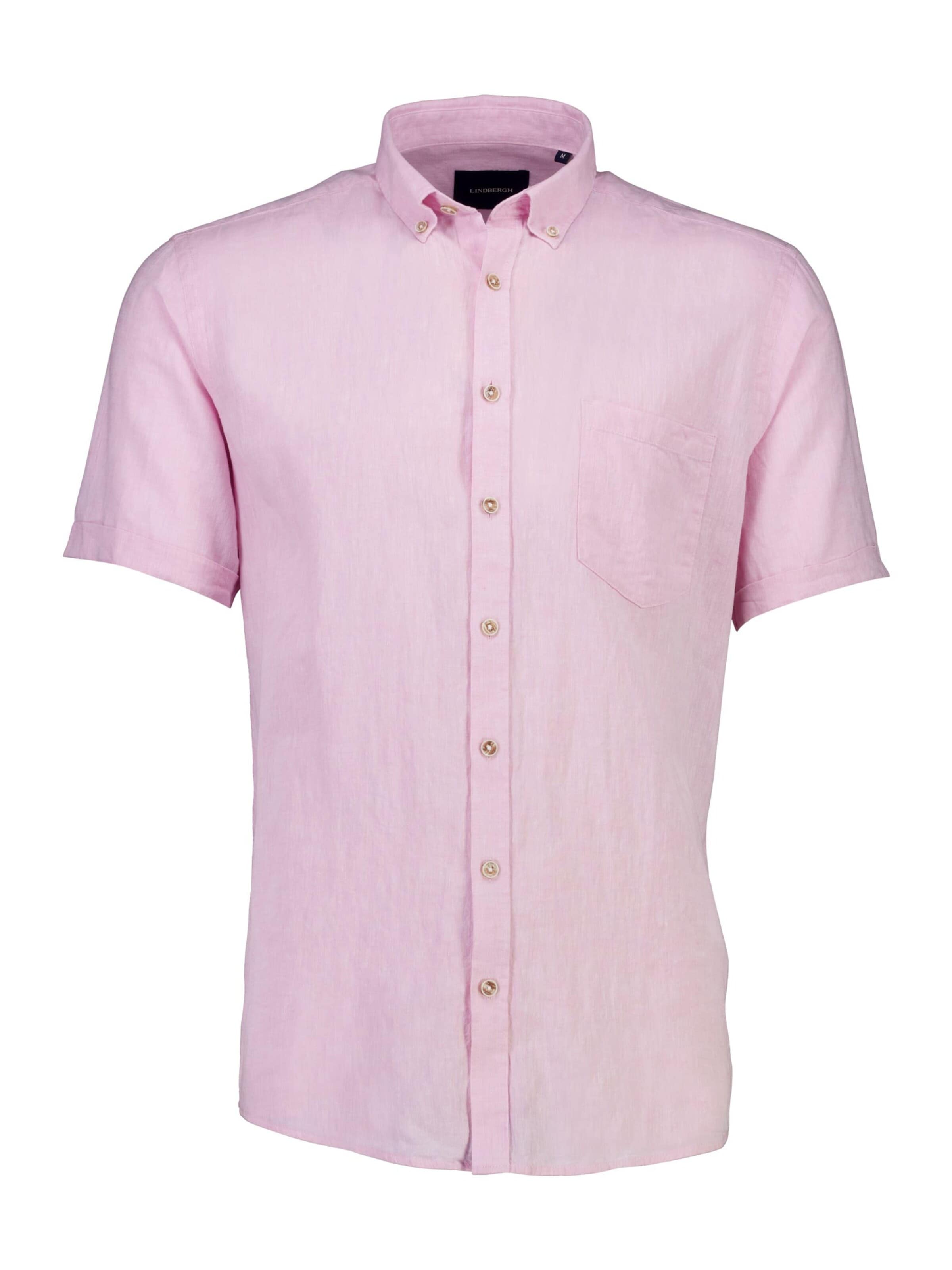 Coupe regular Chemise Lindbergh en rose : devant