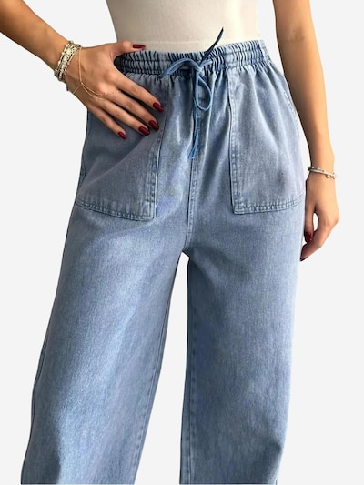 MixRay Pantalon en bleu, Vue avec produit