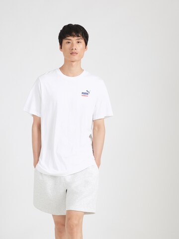 PUMA - Camisa funcionais em branco: atrás