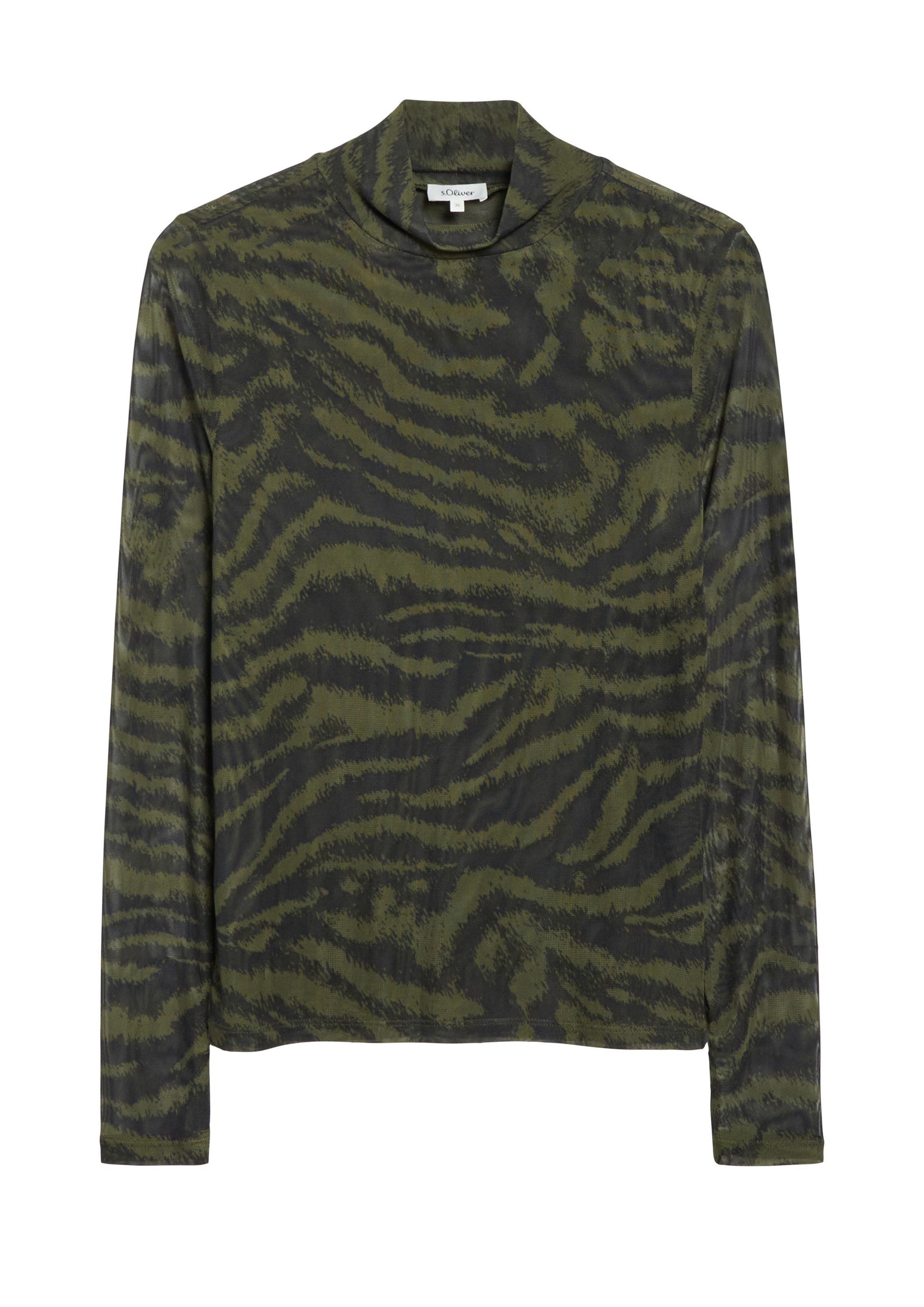 s.Oliver Shirt in Grün: Vorderseite