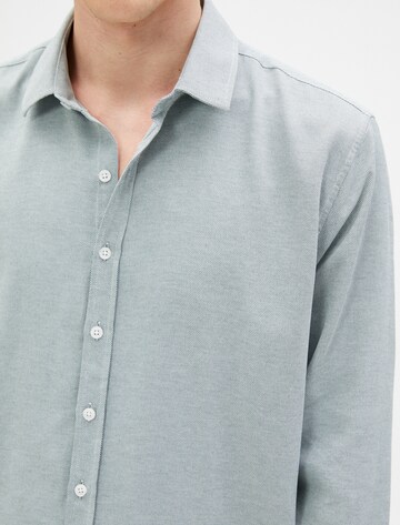 Koton Regular fit Button Up Shirt in Green
