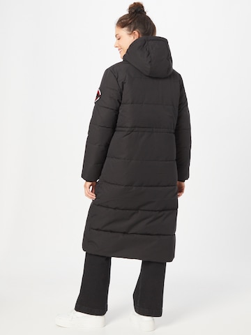 Manteau d’hiver 'EVEREST' Superdry en noir