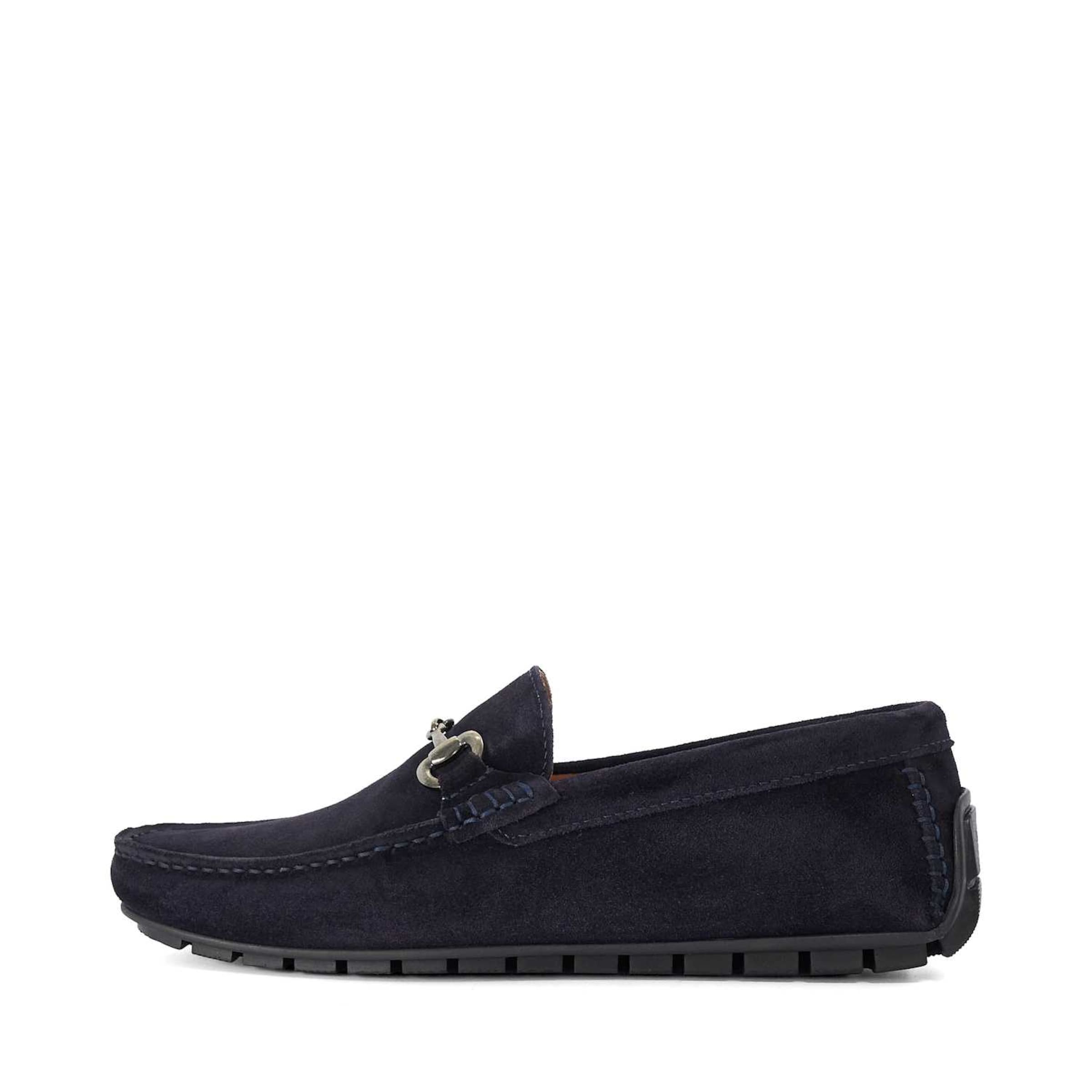 Dune LONDON Mocassins in Blauw: voorkant