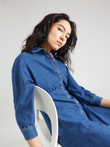 Robe-chemise 'YEMEN' Weekend Max Mara en bleu