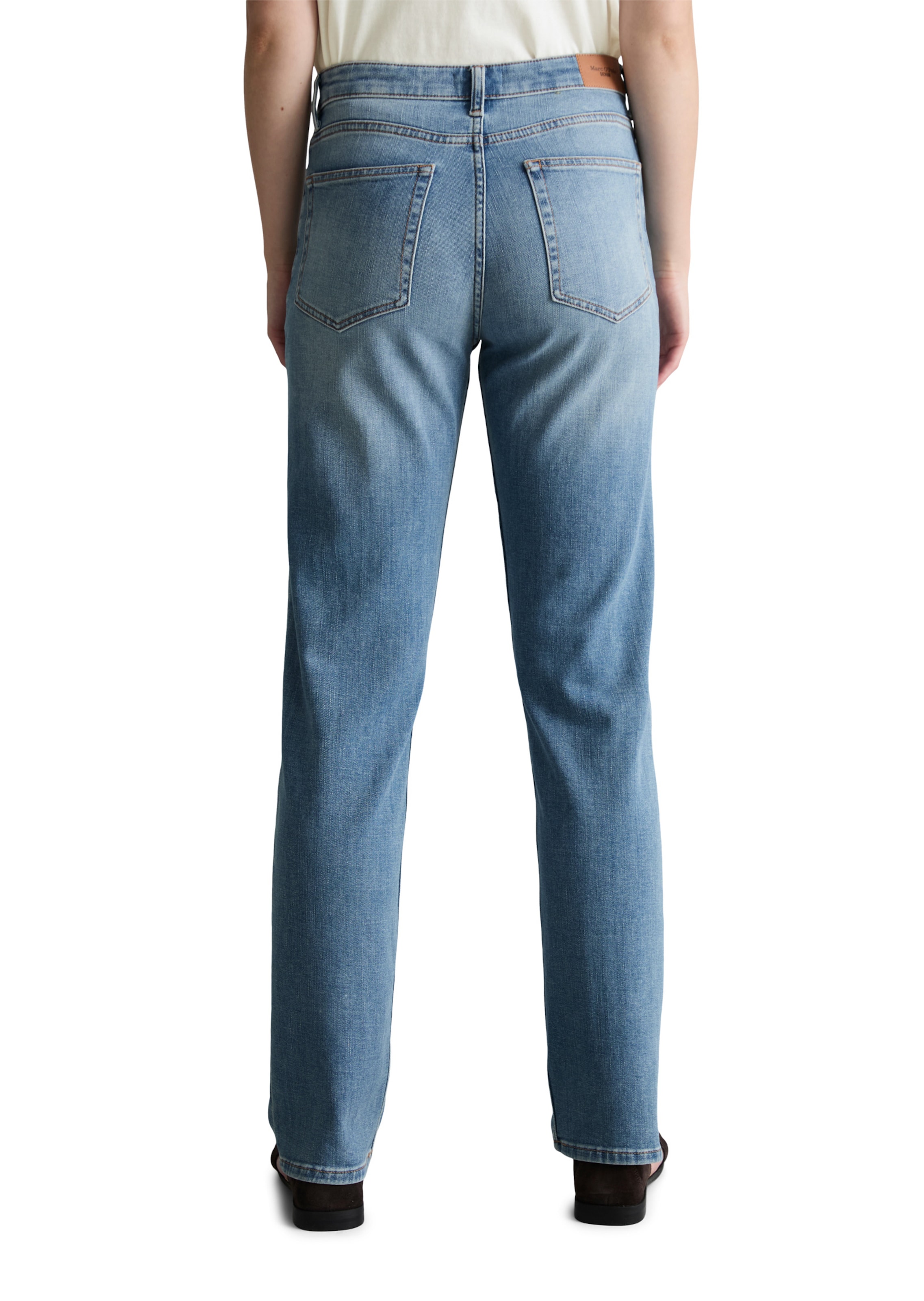 Marc O'Polo DENIM Regular Jeans 'Olina' in Blauw