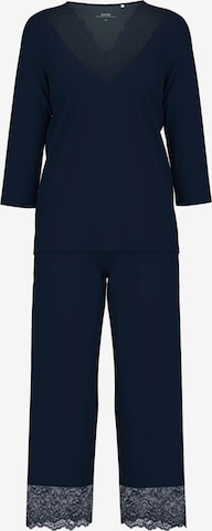 mėlyna CALIDA Pižama: priekis