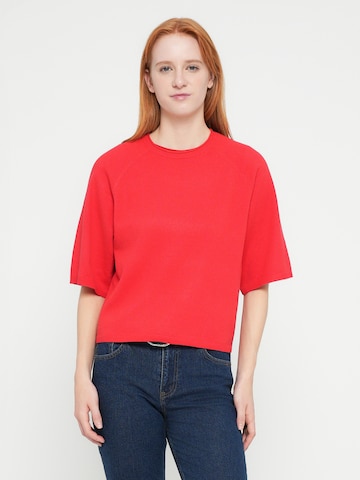 ONLY Sveter 'ONLLOYAL' - Červená: predná strana