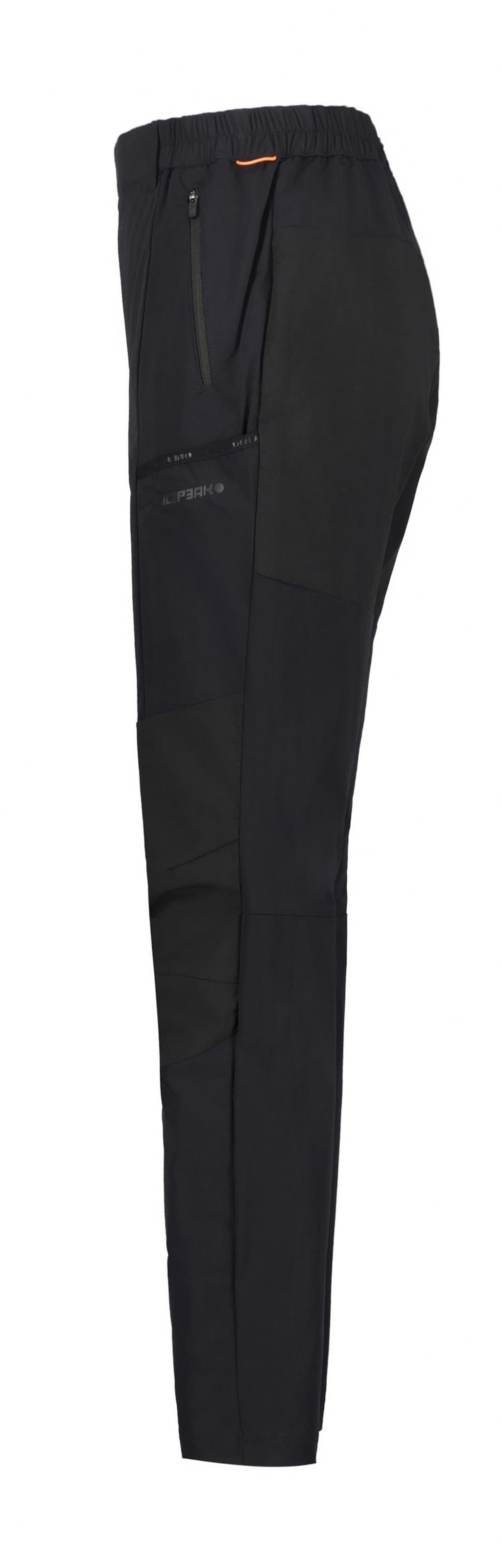 juoda ICEPEAK Prigludęs Laisvalaikio kelnės 'DELL'