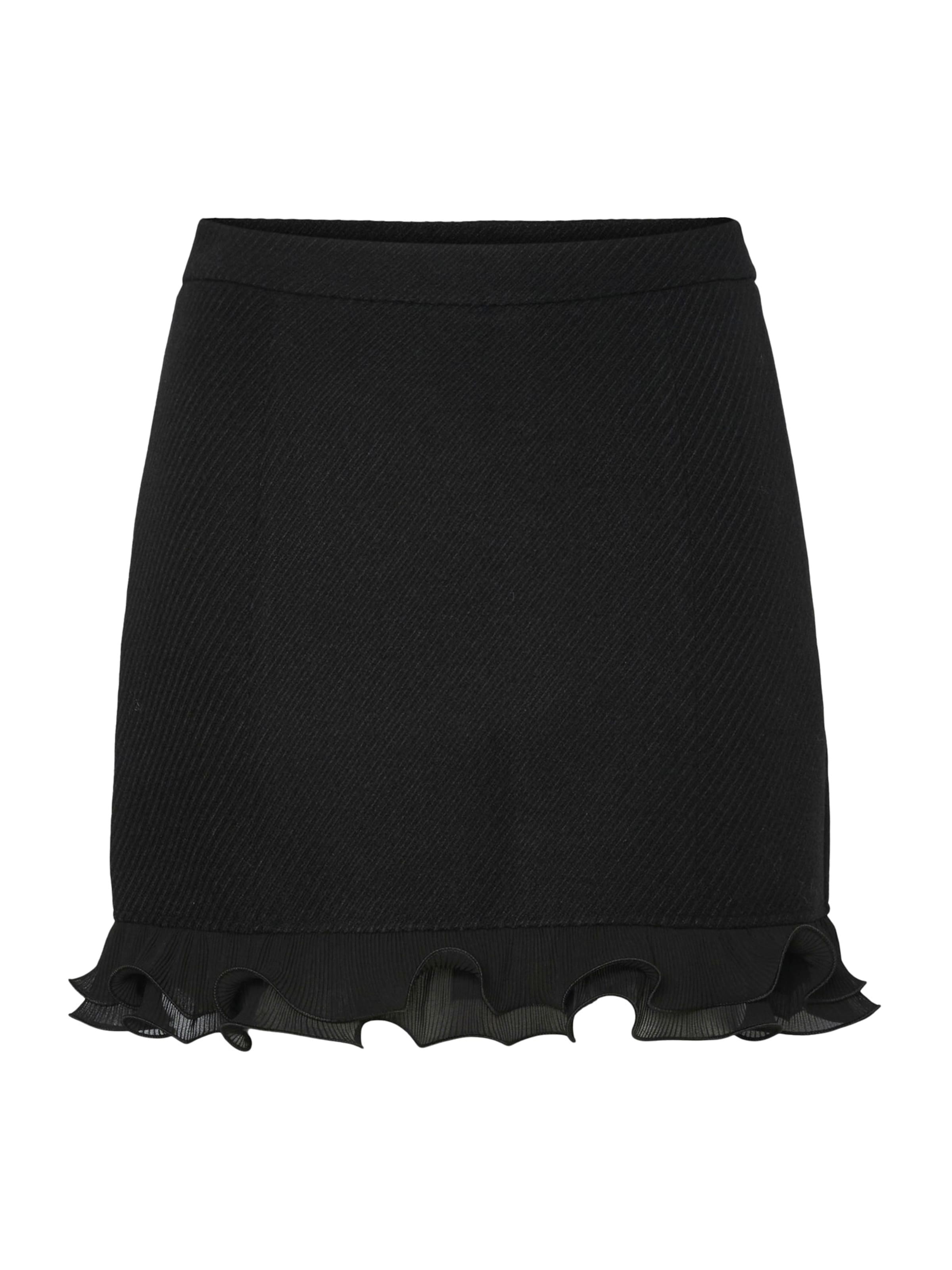 YAS Rock 'YASFRINO' in Schwarz: Vorderseite