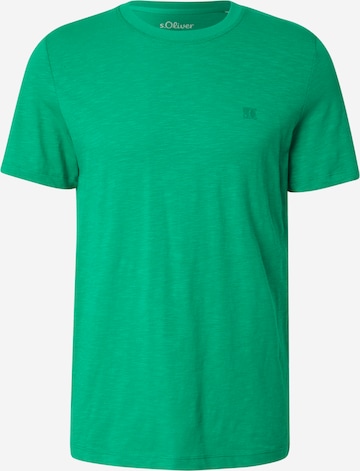zaļš s.Oliver T-Krekls: no priekšpuses