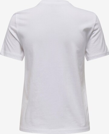 ONLY T-Shirt 'JULIA' in Weiß