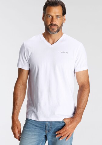 H.I.S Shirt in Weiß: Vorderseite