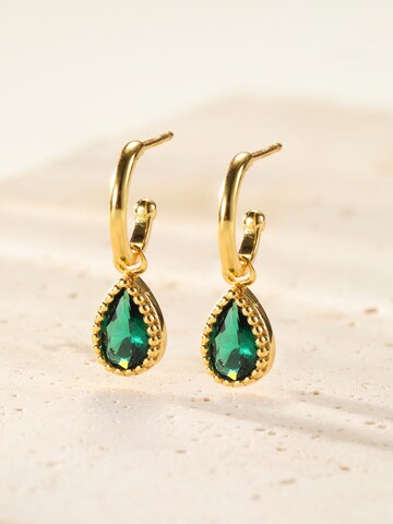 Hey Happiness Ohrringe 'May Birthstone' in Gold