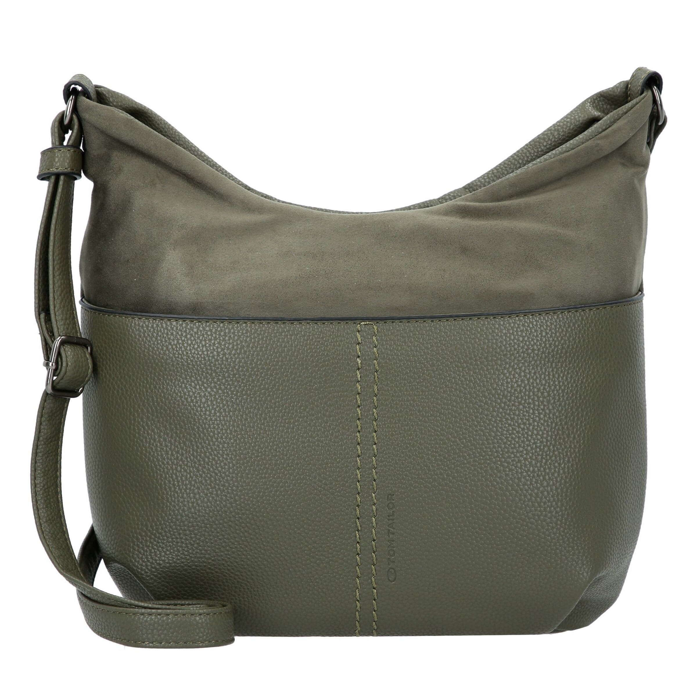 Sac à bandoulière 'Miha' TOM TAILOR en vert : devant