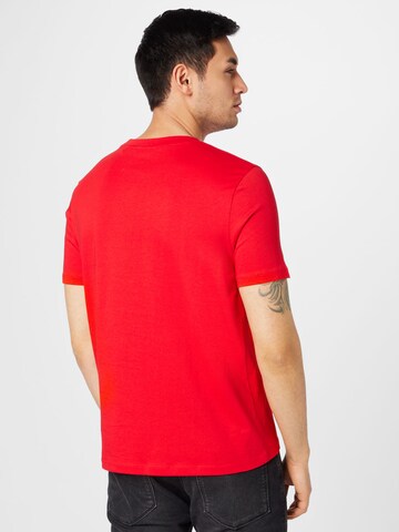 HUGO T-Shirt 'Decali' in Rot