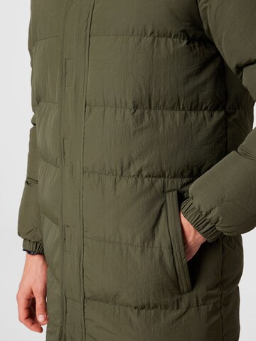 BLEND Zimní kabát – zelená