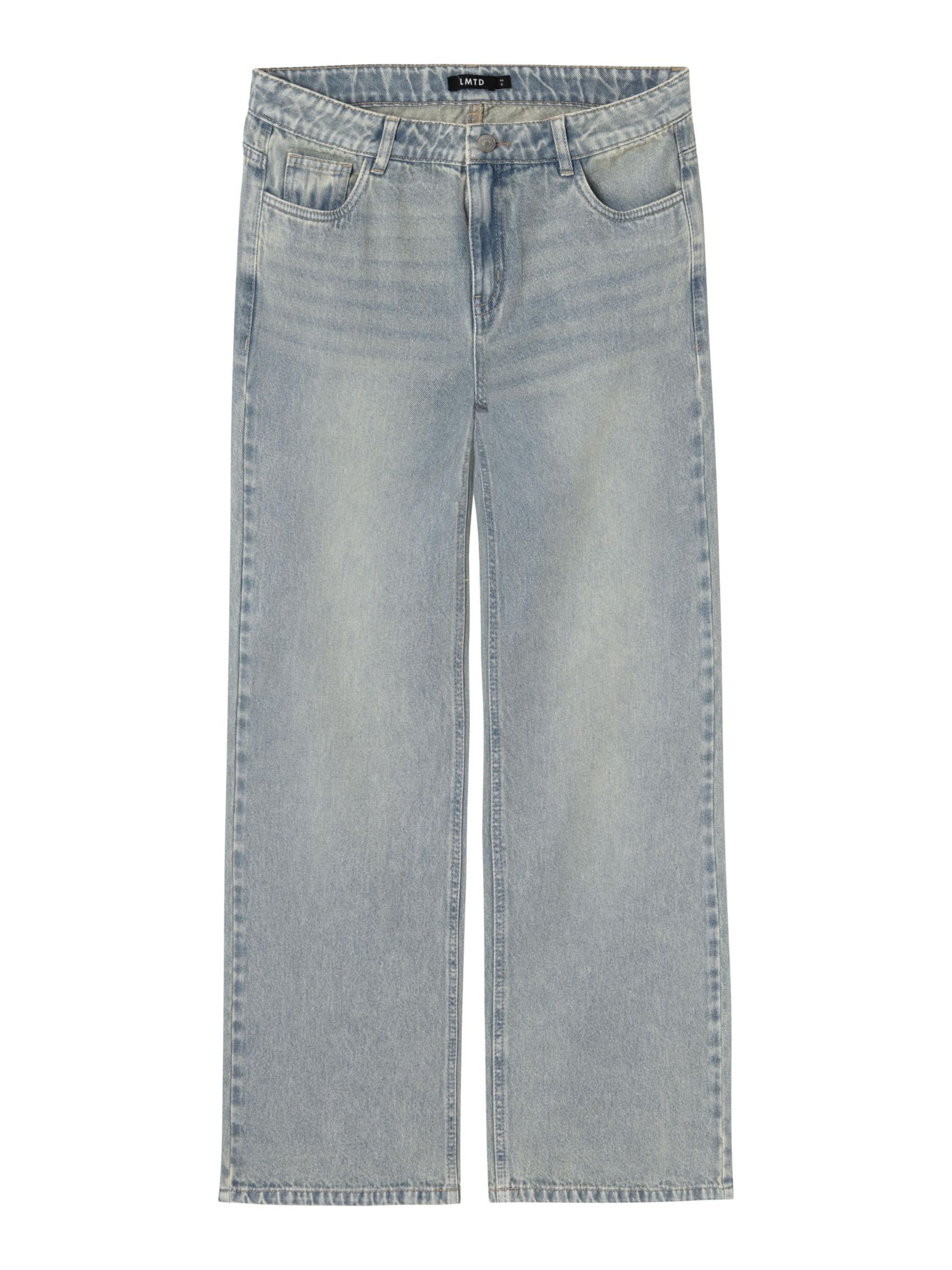 Wide leg Jeans di LMTD in blu: frontale