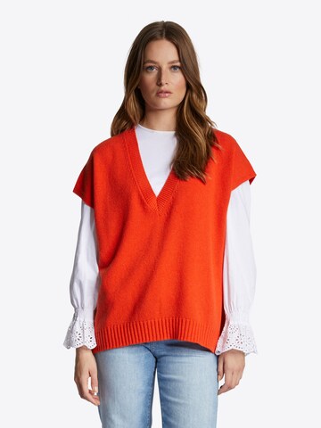 Rich & Royal Sweter w kolorze czerwony: przód