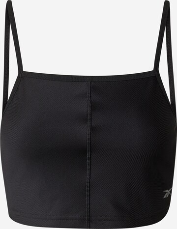 Reebok Sporttop in Schwarz: predná strana