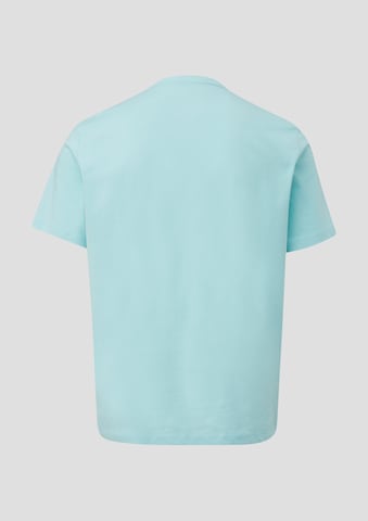 s.Oliver Men Big Sizes Shirt in Blue: back