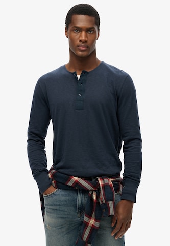 Superdry Shirt in Blauw: voorkant