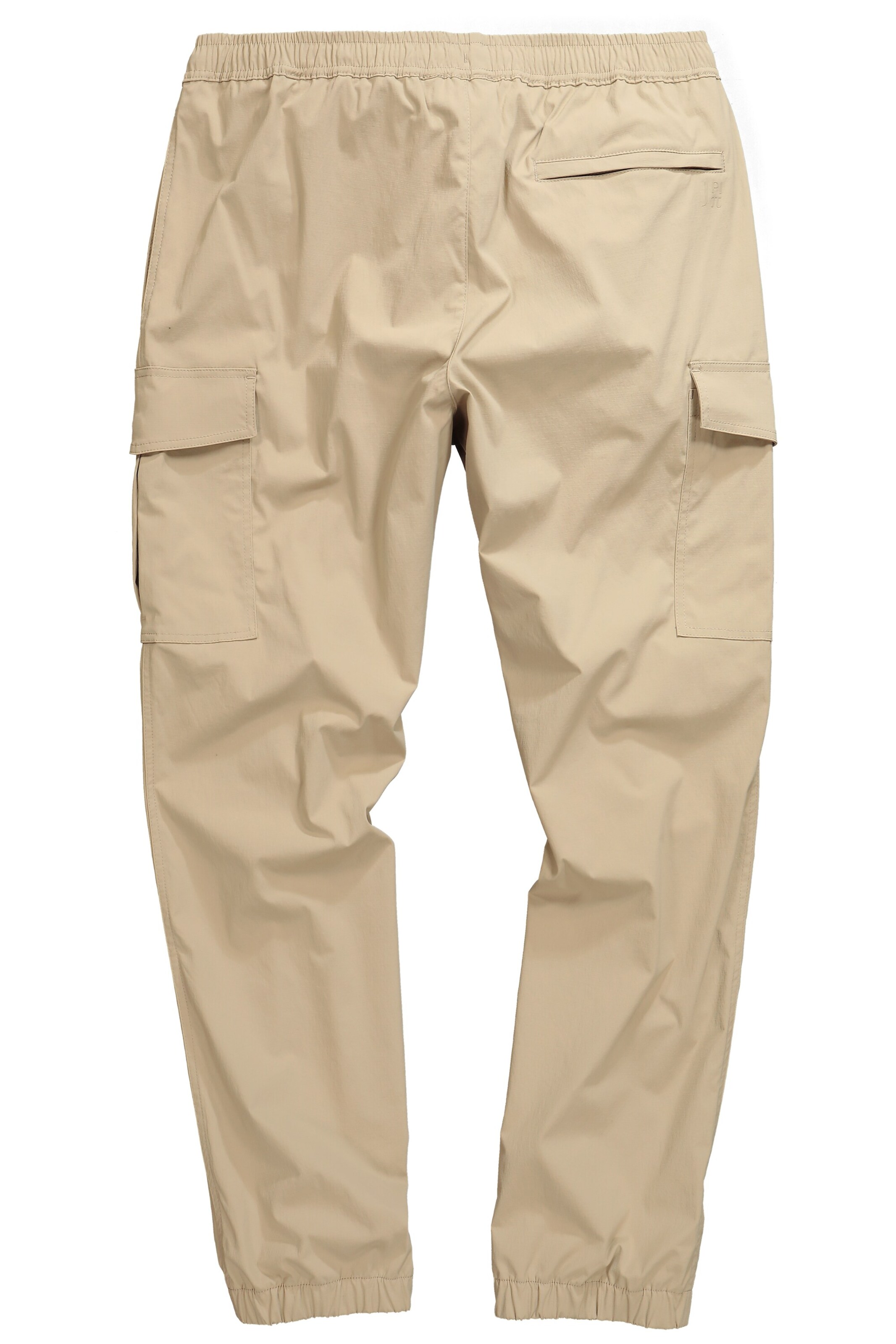 JAY-PI Tapered Cargo Pants in Beige