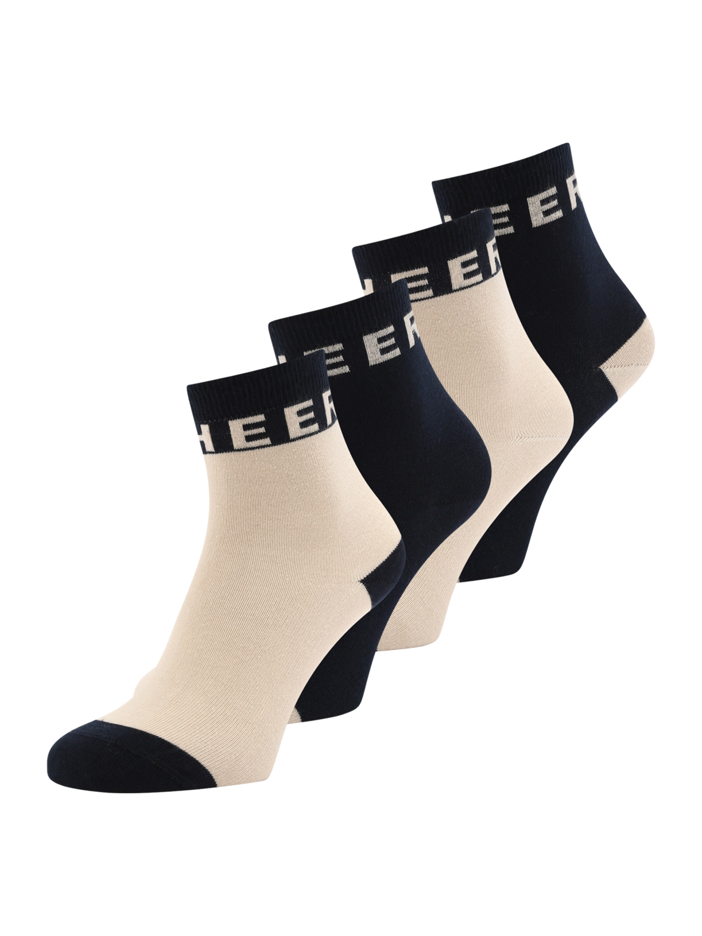 Chaussettes 'Chill Buddy' CHEERIO* en beige