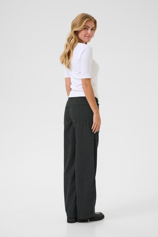 Regular Pantalon Kaffe en noir