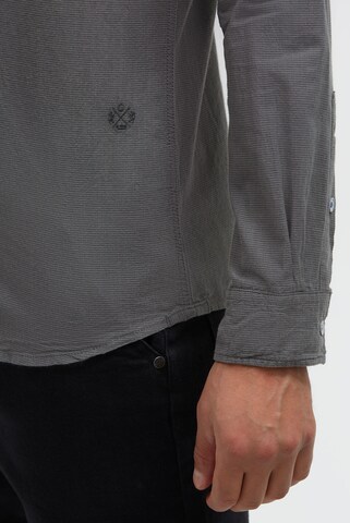CMPD Slim fit Button Up Shirt in Grey