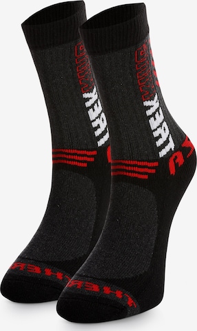 Crea Socks Sportsokken 'PRO-TECH' in Zwart: voorkant