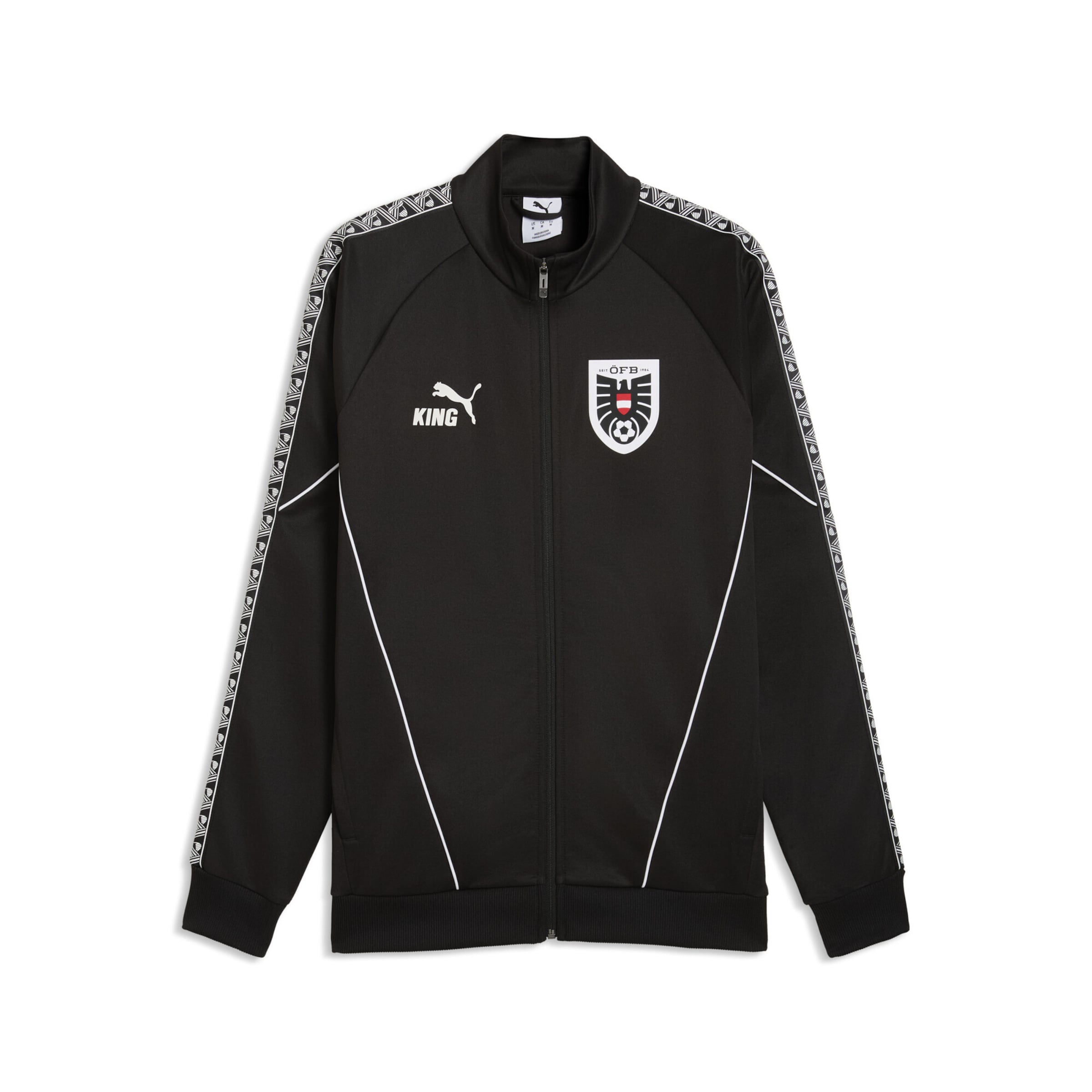 PUMA Sports jacket in Black: front