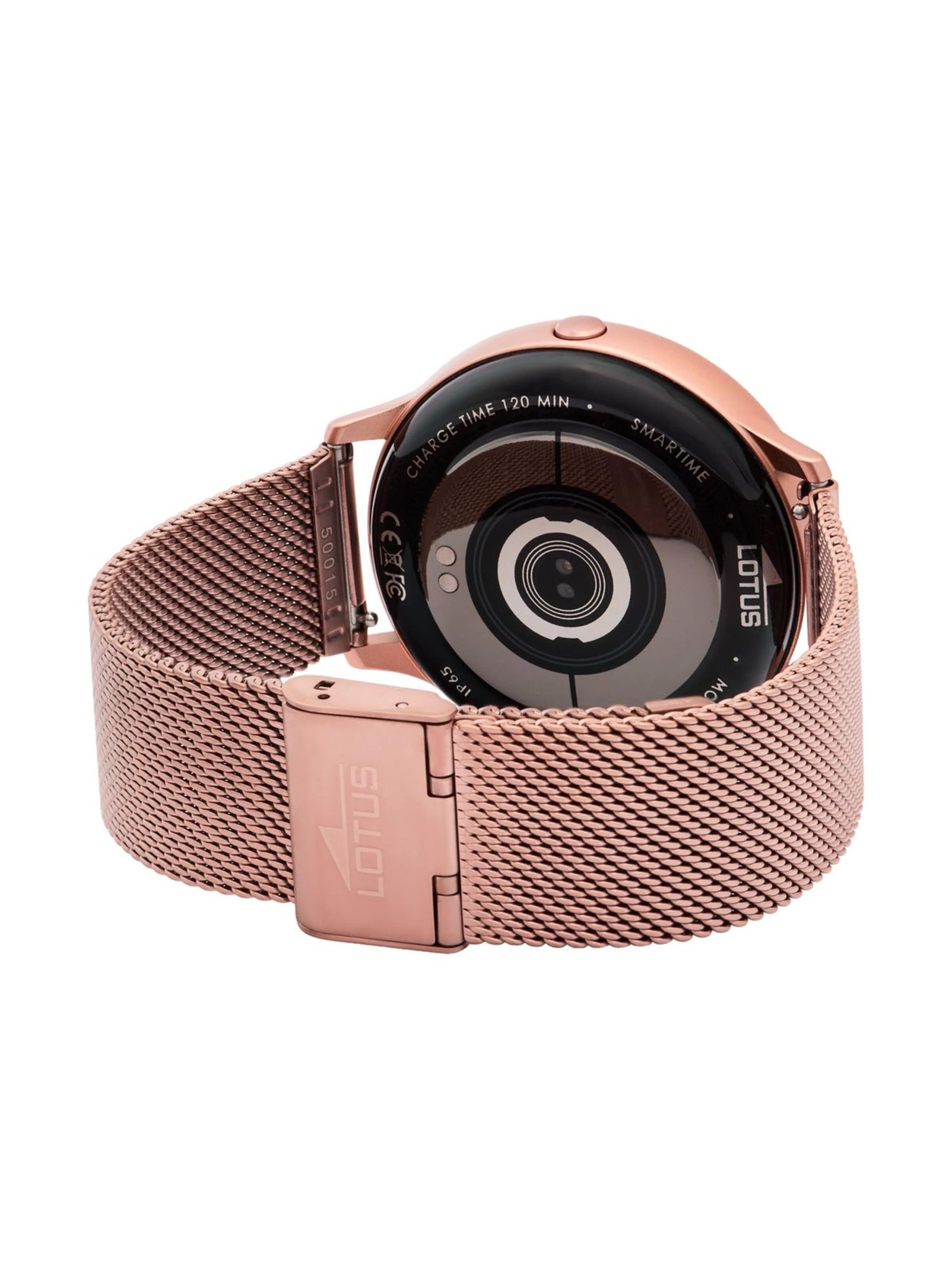 Montre digitale Lotus en or