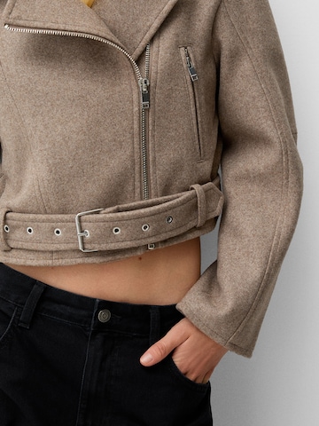 Giacca di mezza stagione di Bershka in beige