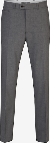 BRAX Slim fit Pleated Pants 'Enrico' in Grey: front